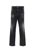 Dsquared2 Loose Jean Jeans — Black