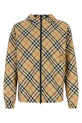 Burberry Reversible Check Jacket — Beige