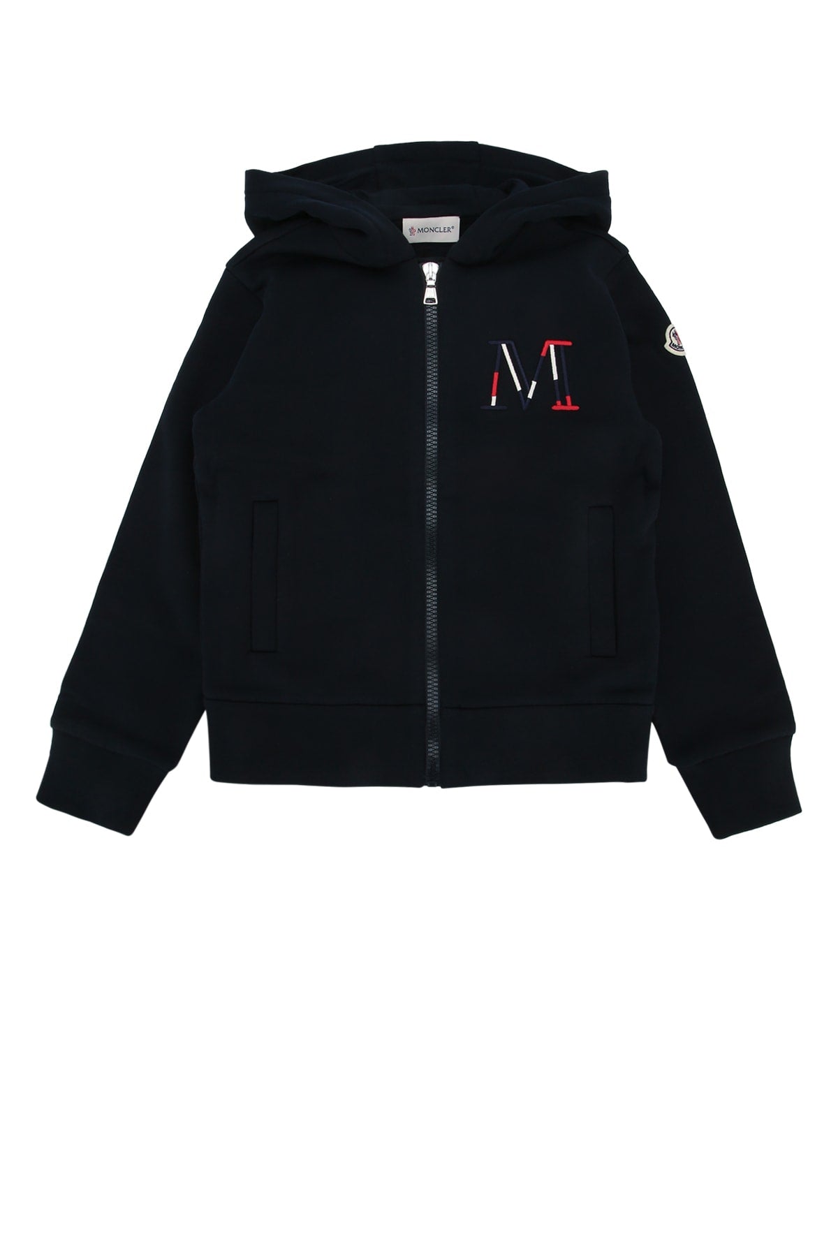 Moncler Jr Kids Hoodie — Black