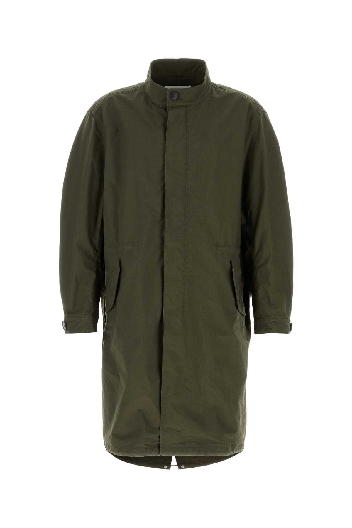 Givenchy Parka Coat — Green