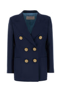 Valentino Garavani Doppiopetto Blazer — Navy