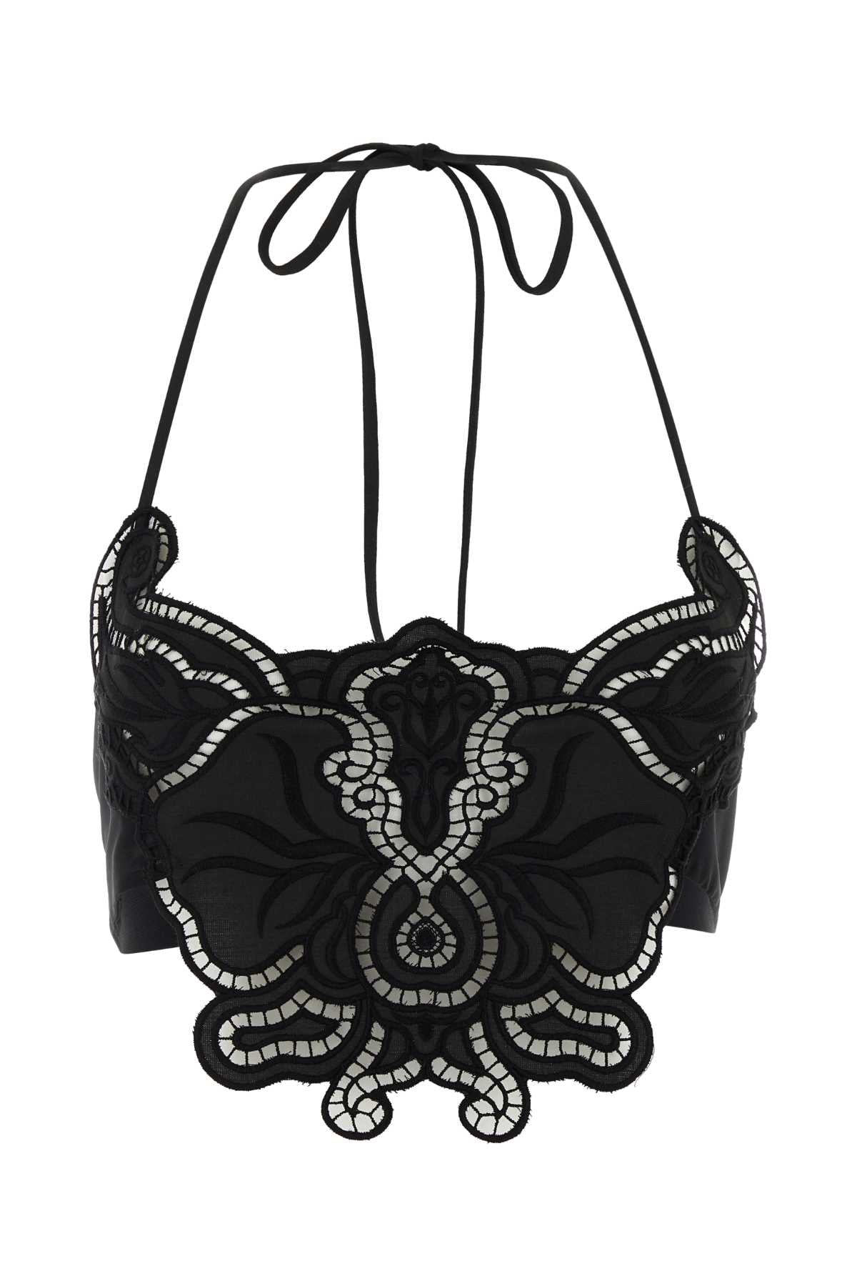 Blumarine Compact Bodysuit — Black