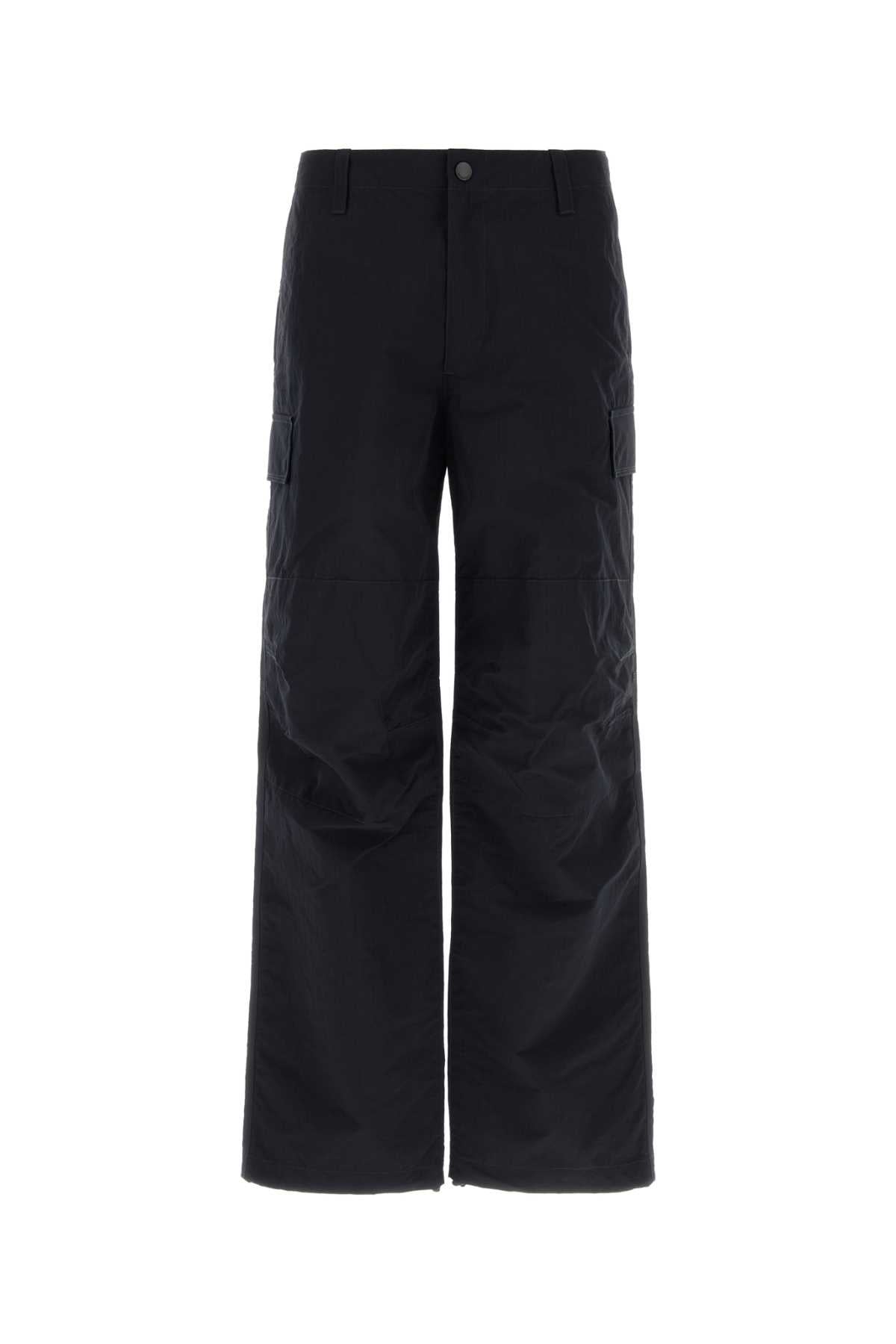 Burberry Nylon Cargo Cargo Pants — Navy