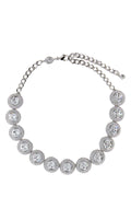 Swarovski Necklace — Silver
