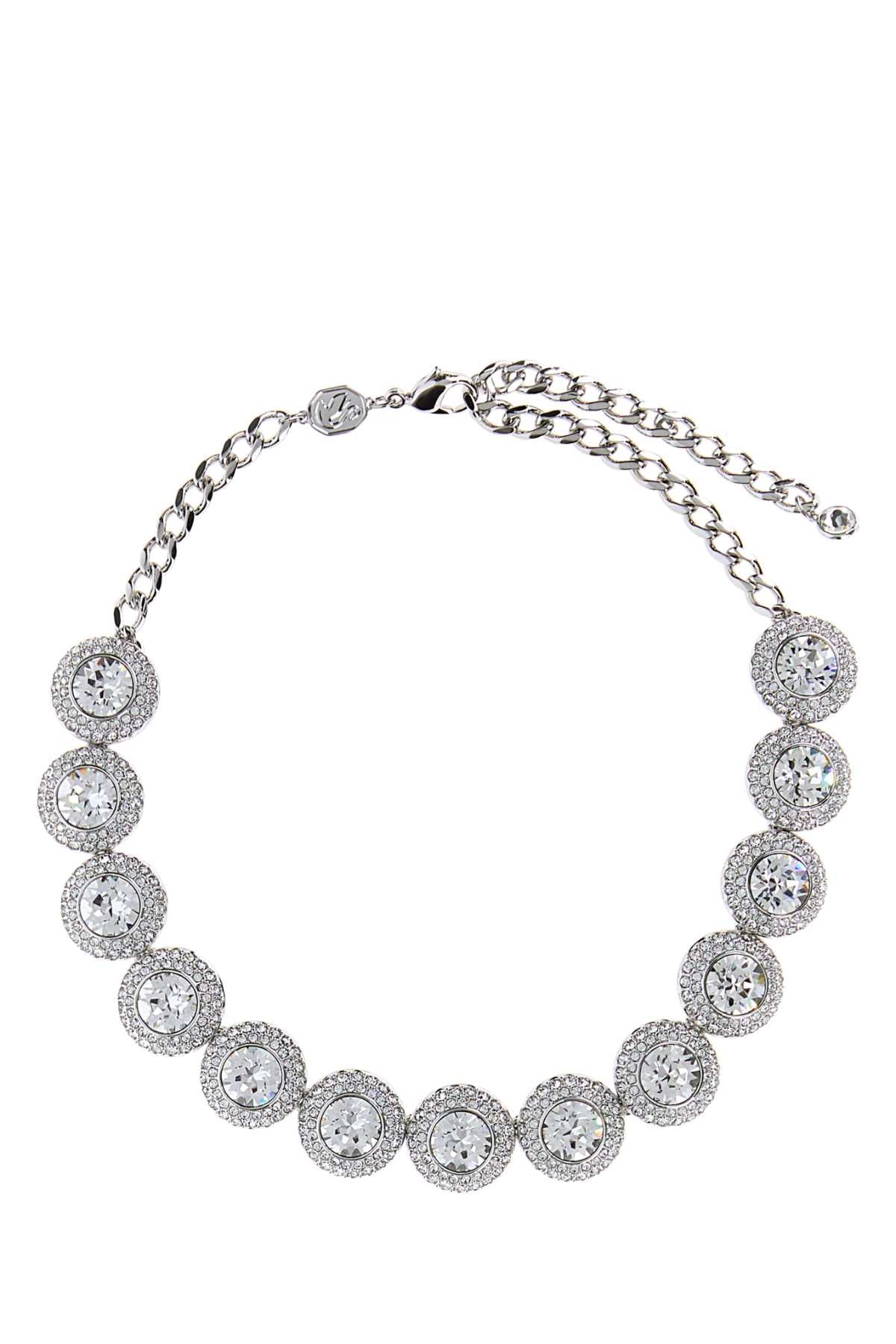 Swarovski Necklace — Silver