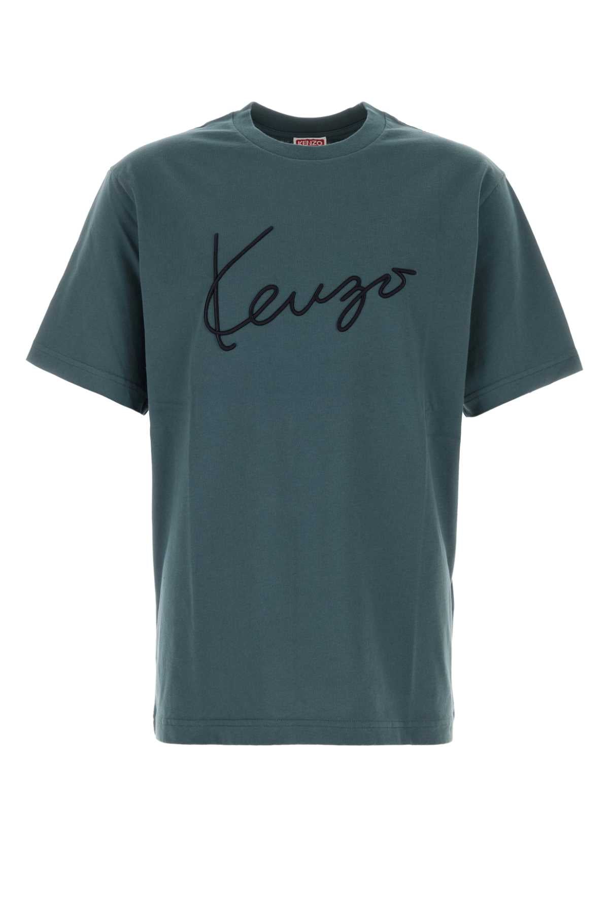 Kenzo Signature T-Shirt — Gray