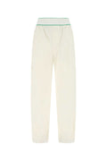 Bottega Veneta Nylon Trousers — White