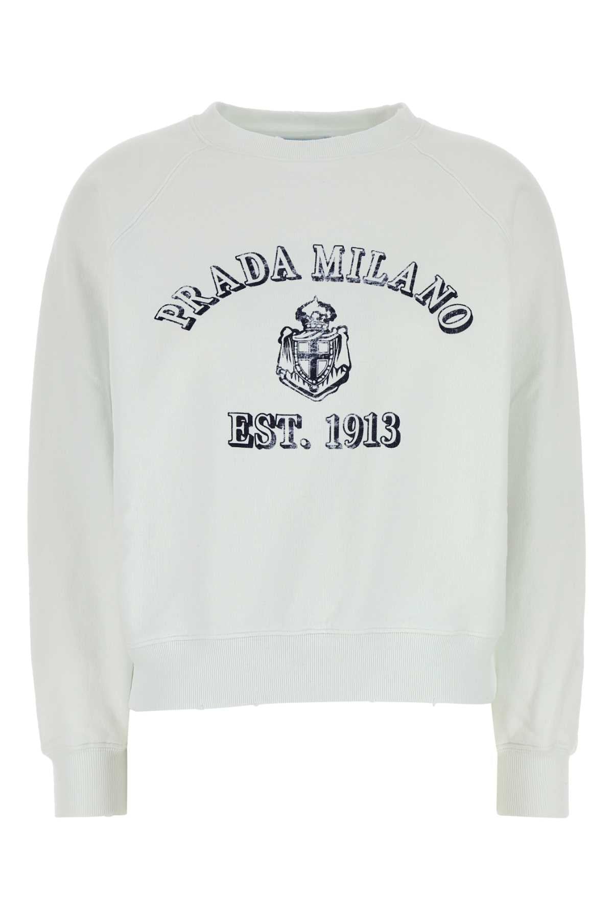 Prada Milano EST Sweatshirt — White