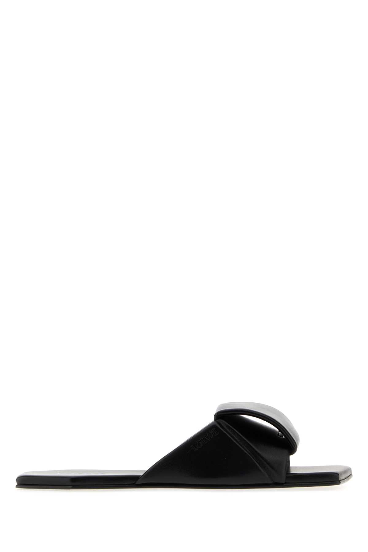 Loewe Origami Slide — Black