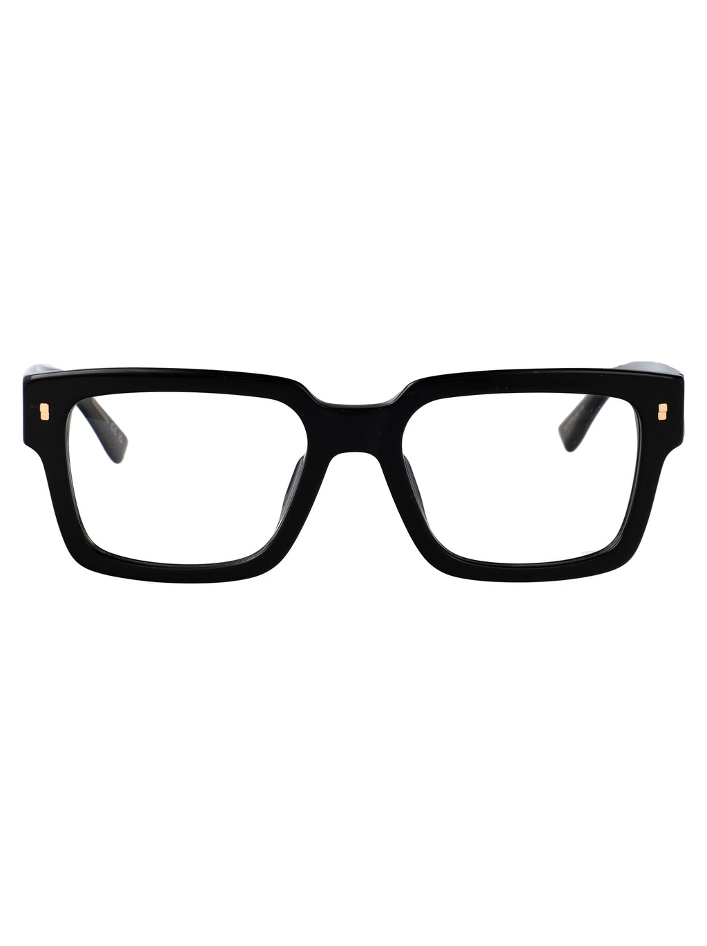 D2 0167-G 807 Black Acetate Optical