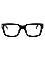 D2 0167-G 807 Black Acetate Optical
