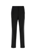 Pantalones de lana Fendi — Negro