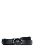 Pinko Enamel Belt — Black