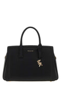 Michael By Michael Kors Satchel Top Handle Bag — Black