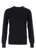 Tom Ford Lyocell-Cotton Blend Sweater — Black