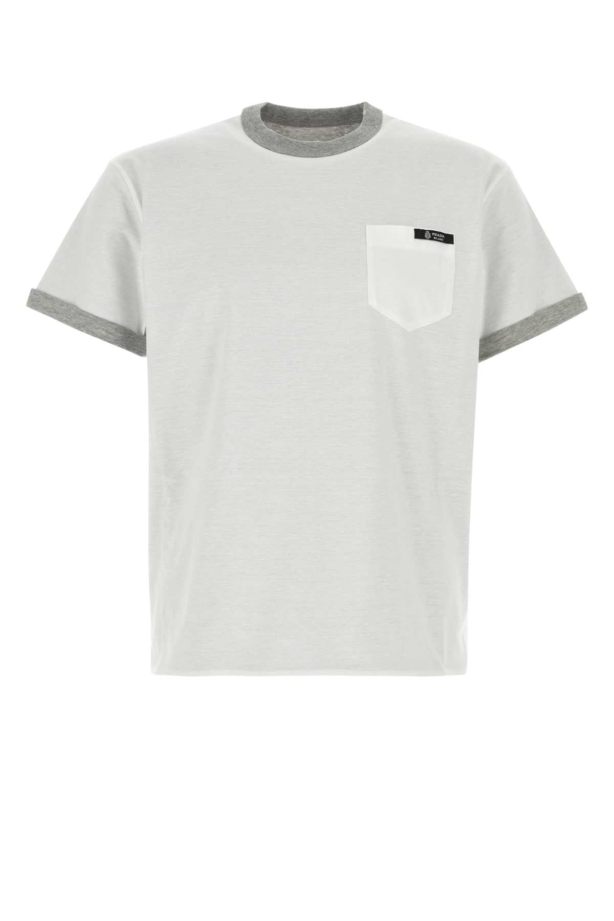 Prada Reversible Cotton T-Shirt — White