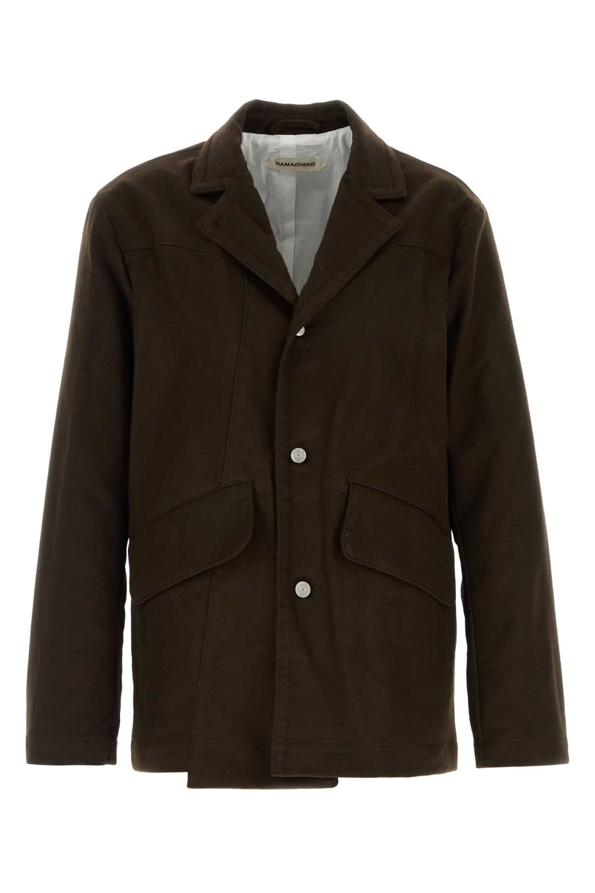 Namacheko Moleskin Blazer — Brown