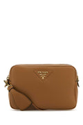 Prada Bandoliera Crossbody Bag — Brown
