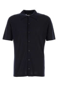Camisa Prada de lana virgen — Azul marino