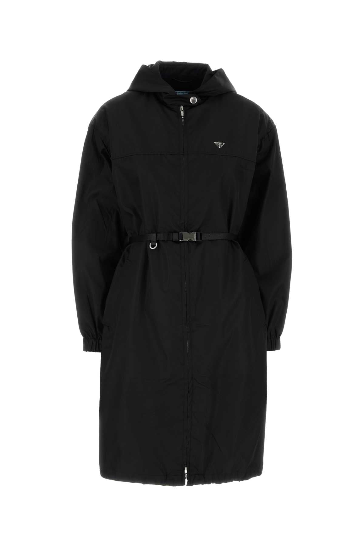 Prada Re-Nylon Raincoat — Black