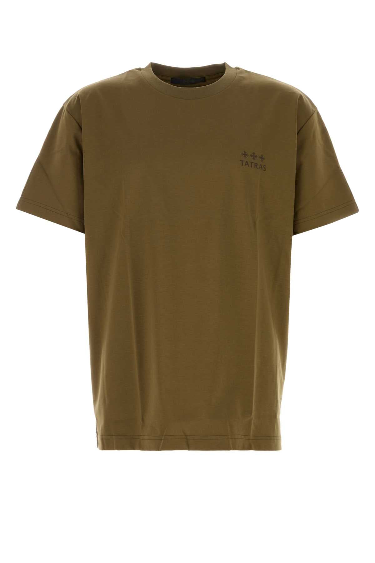 Tatras Cotton Jersey T-Shirt — Khaki