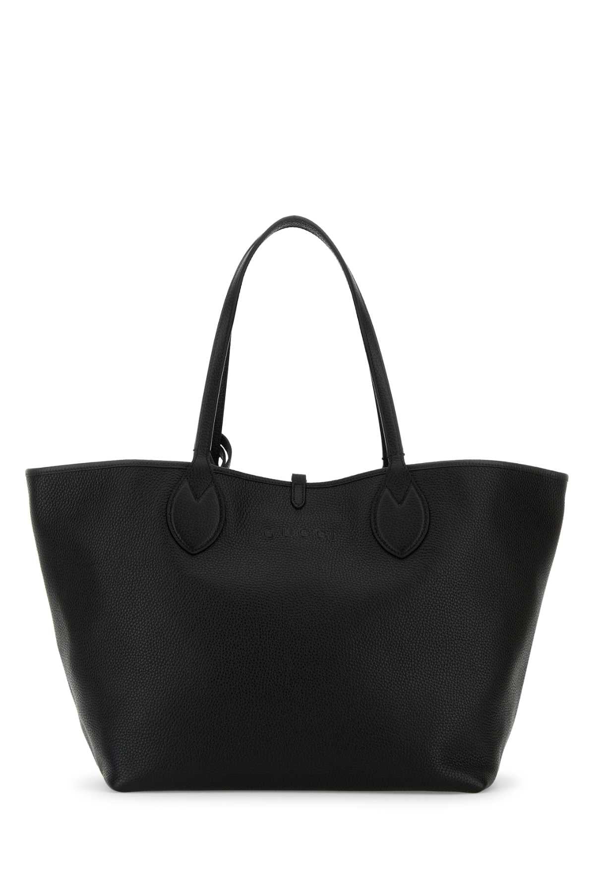 Gucci Reversible Leather Tote Bag — Black