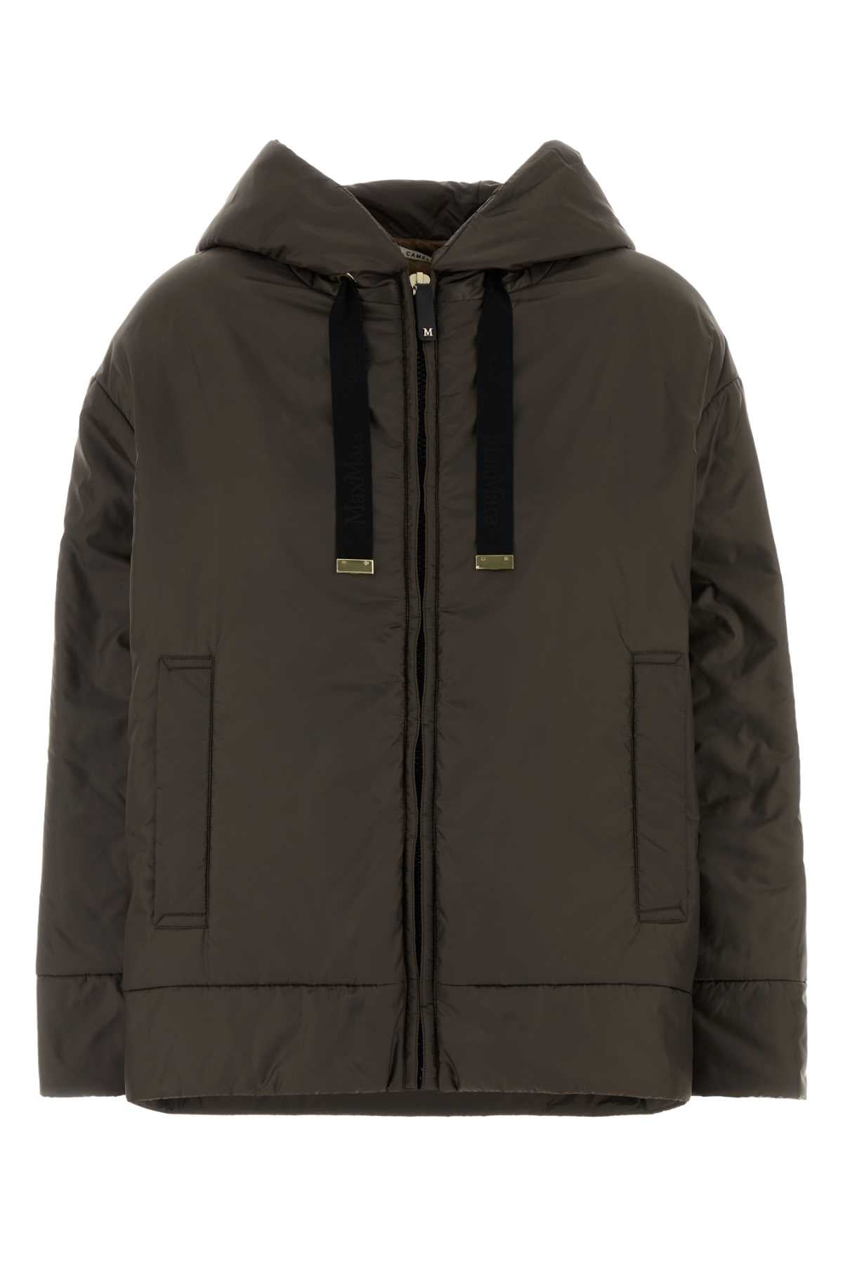 Mm The Cube Daria Down Jacket — Brown
