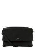 Bolso de hombro Courreges de cuero — Negro