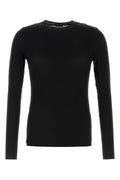 Gucci Jersey Mix Rayon T-Shirt — Black