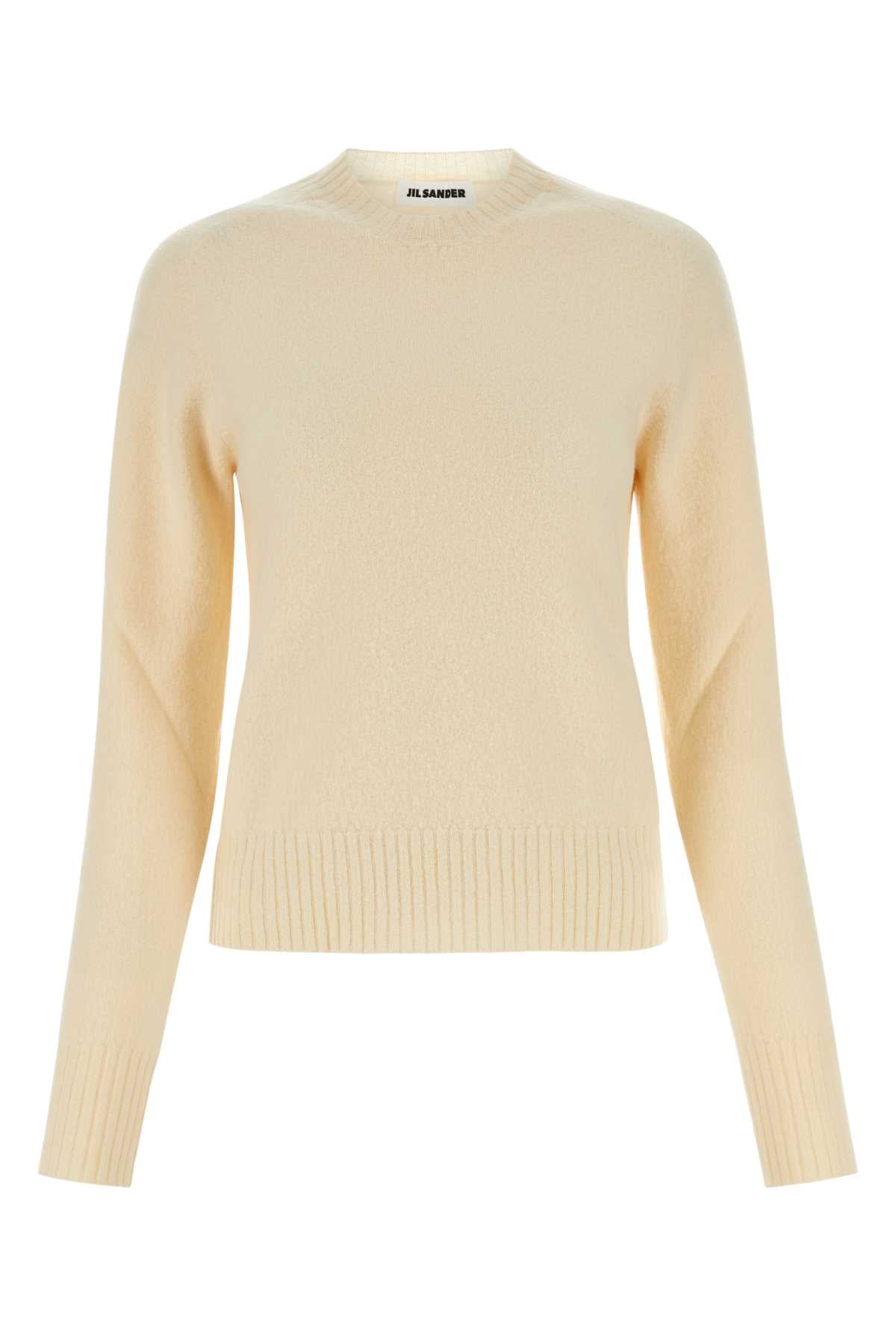 Jil Sander Wool Sweater — Beige