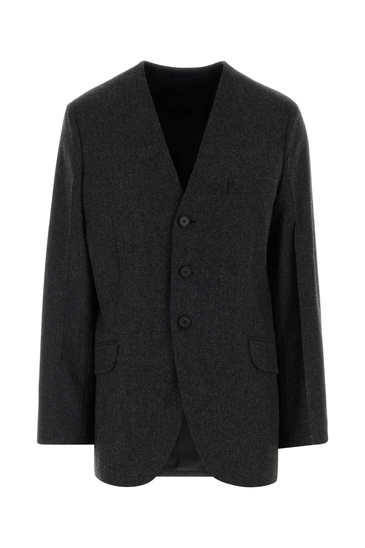 Jil Sander Wool Blazer — Gray