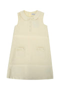 Self Portrait Kids Taffeta Dress — Yellow