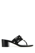 Balenciaga City Thong Sandal — Black