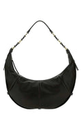 Saint Laurent Saharienne Shoulder Bag — Black