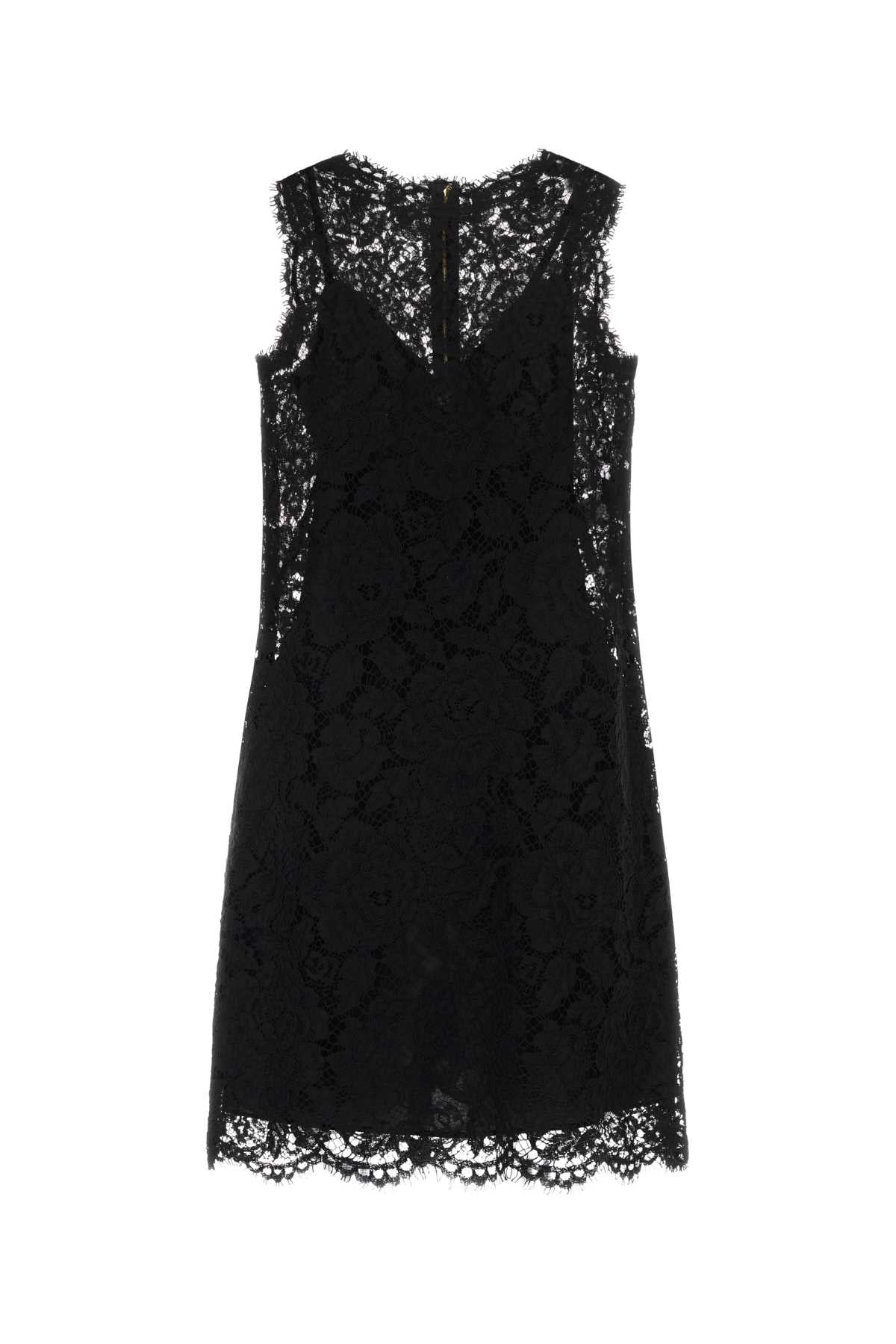 Dolce & Gabbana Corto Dress — Black