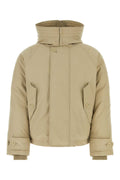 Ferragamo Polyester-Blend Padded Padded Jacket — Beige
