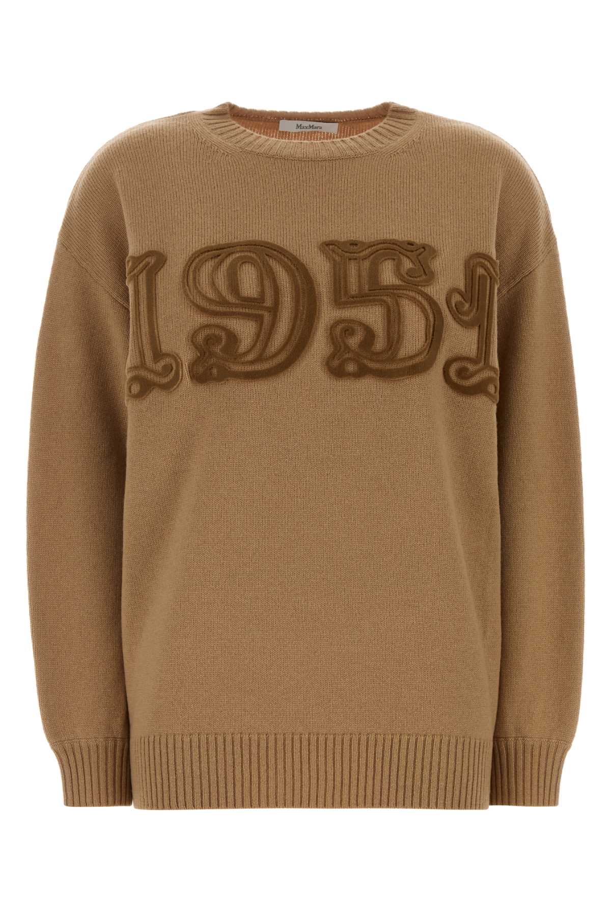 Max Mara Fido Sweater — Beige