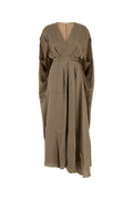 Italist Back Dress — Beige
