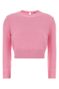 Jil Sander Virgin Wool Blend Sweater — Pink