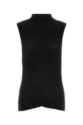 Calvin Klein Plisse Tank Top — Black