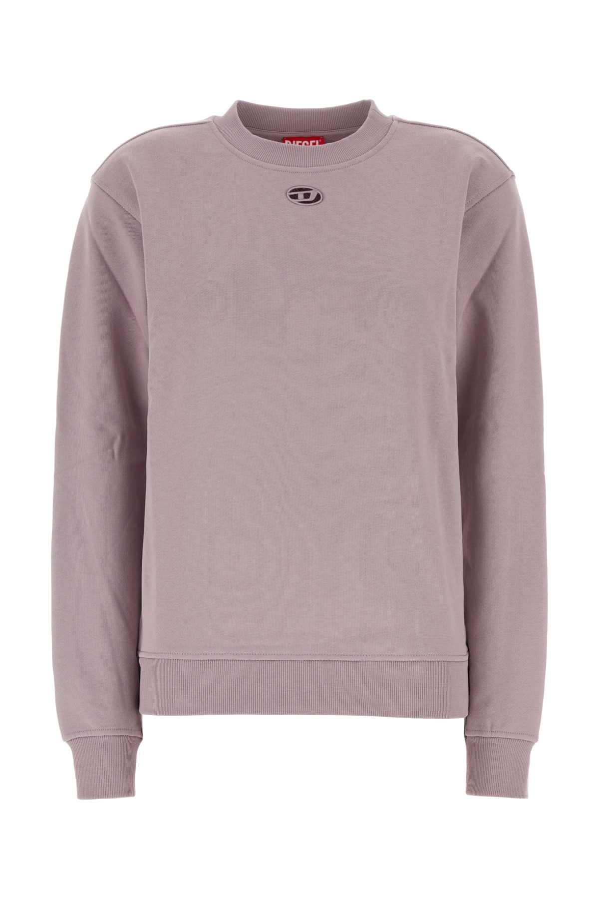 Diesel Cotton Sweatshirt — Purple