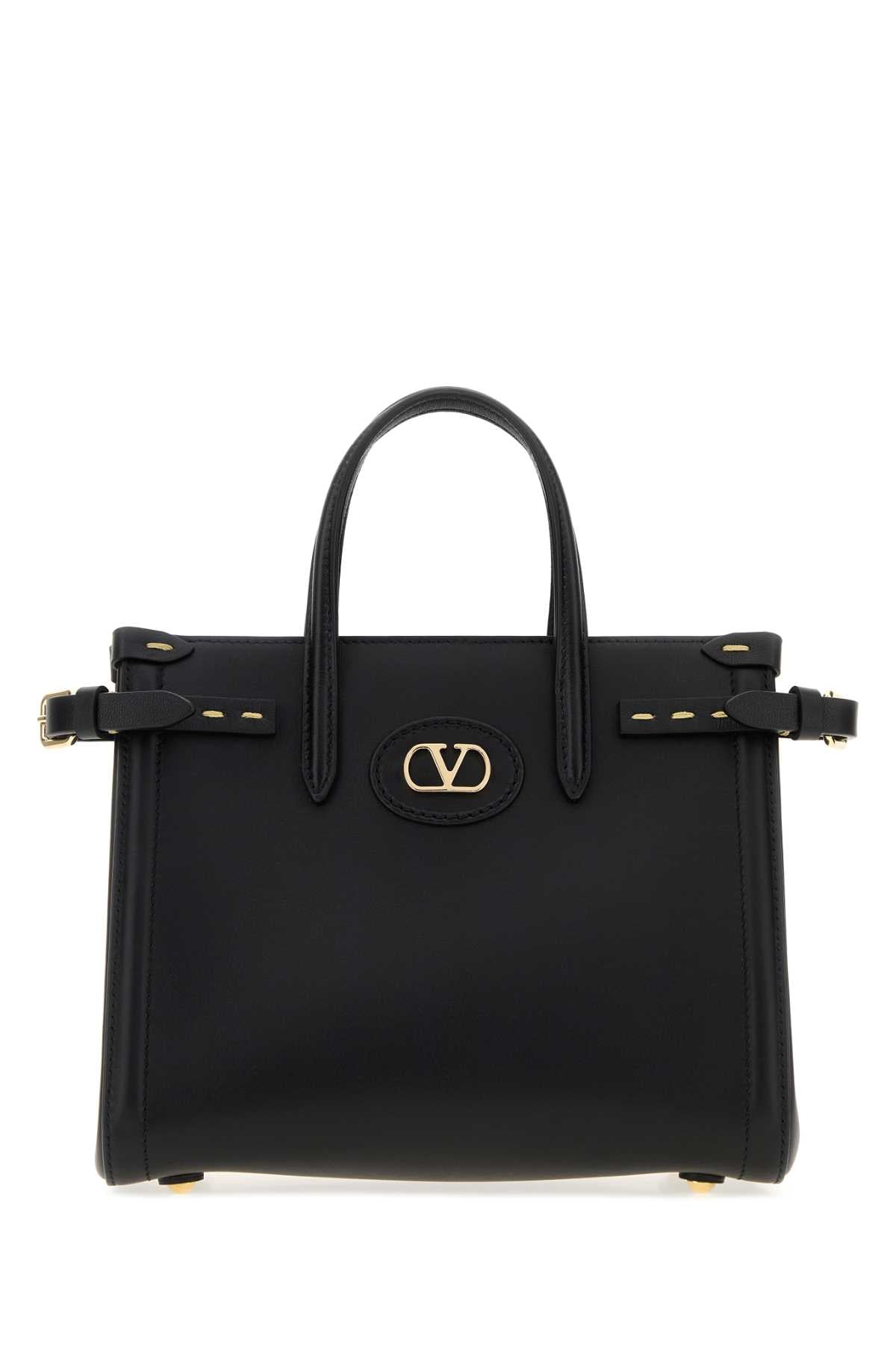 Valentino Garavani Antibes Top Handle Bag — Black