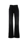 Balenciaga City Straight Jeans — Black