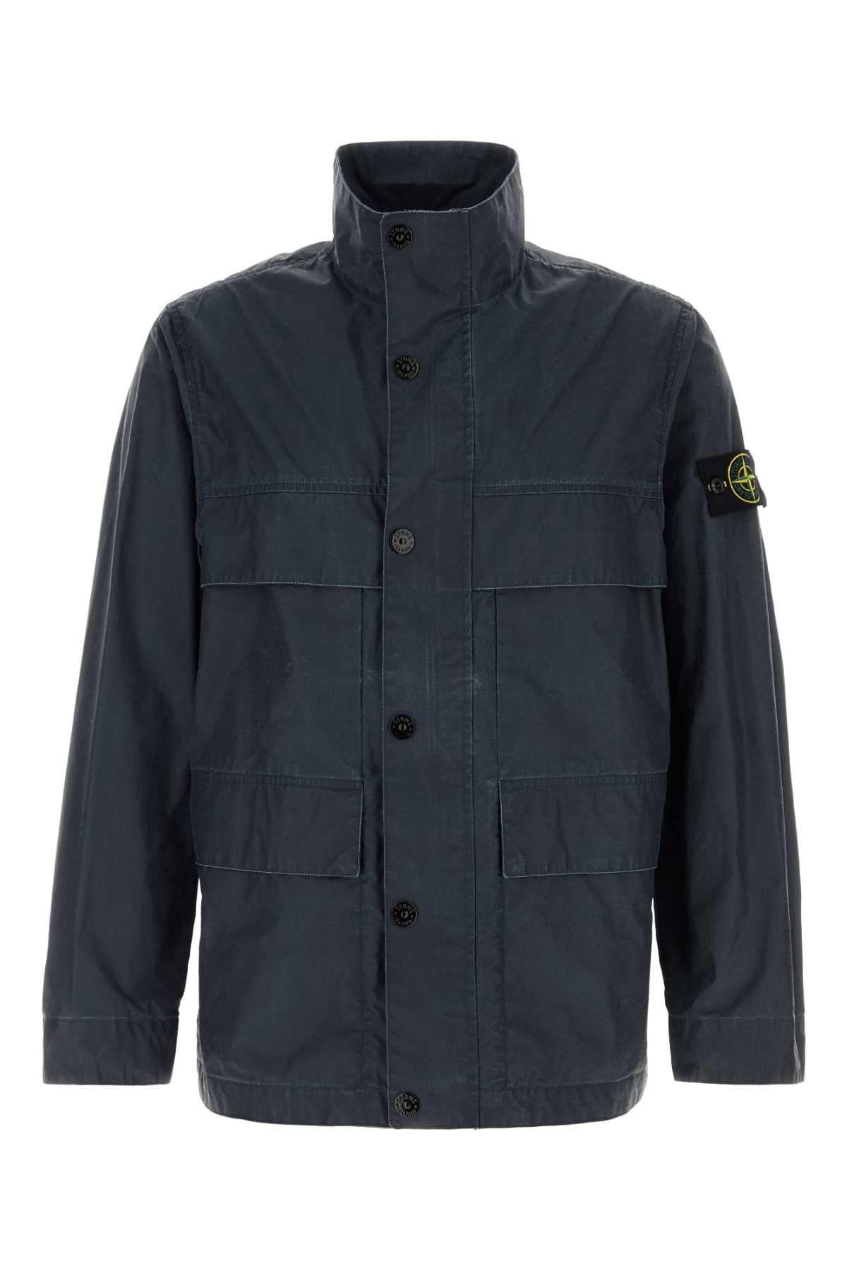 Stone Island Field Jacket — Navy
