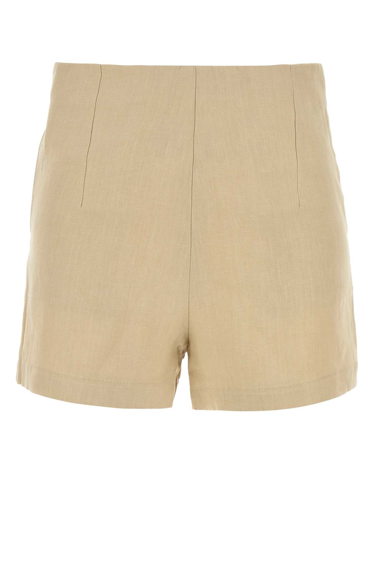 Le Kasha Ezbet Bermuda Shorts — Beige