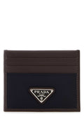 Prada Milano Card Case — Brown