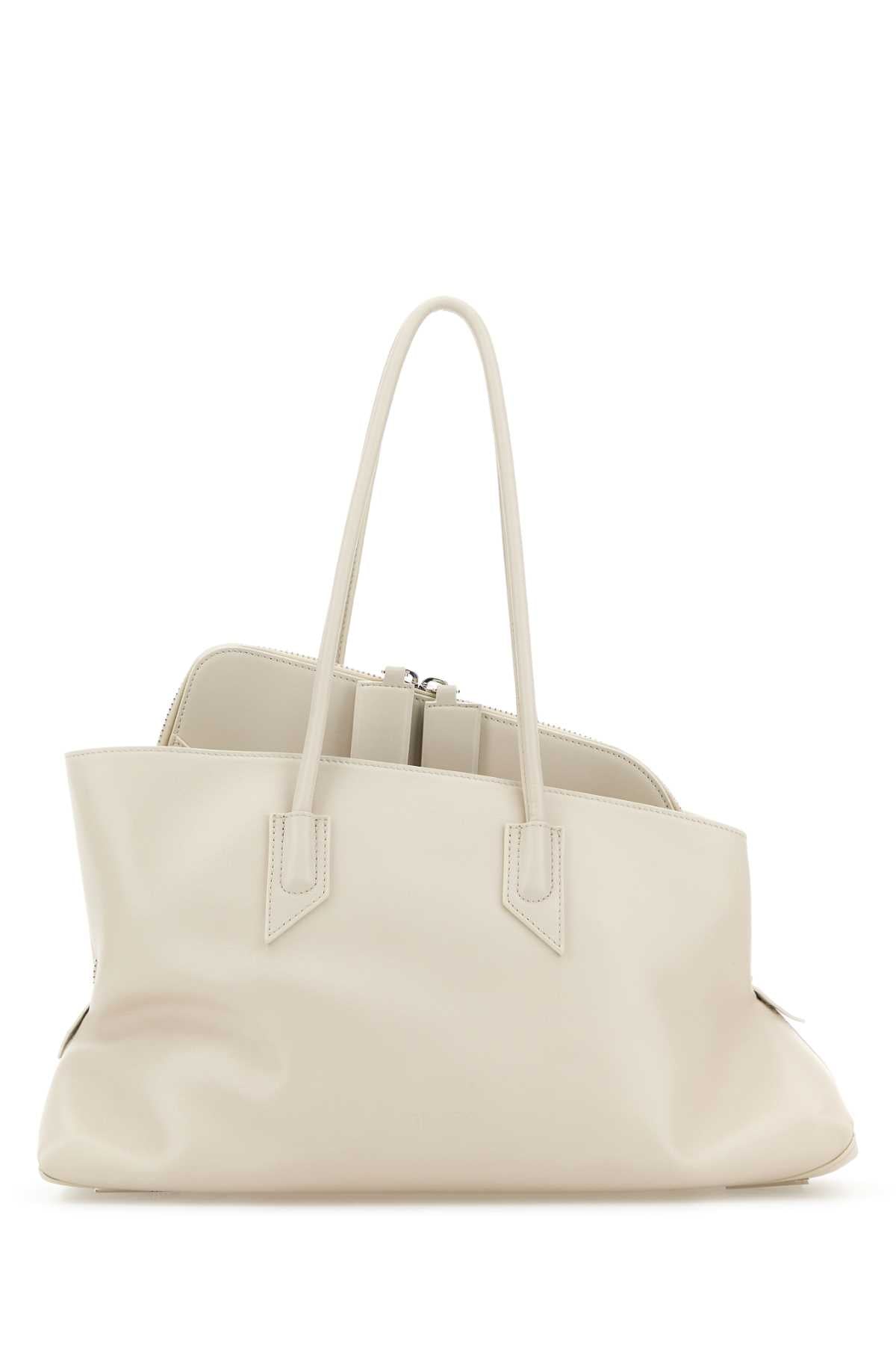 The Attico La Passeggiata Shoulder Bag — Ivory