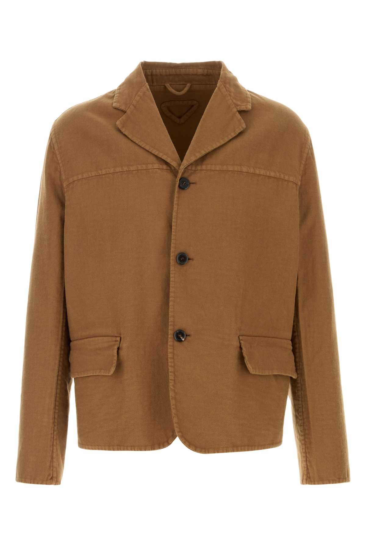 Blazer Monopetto Prada — Beige