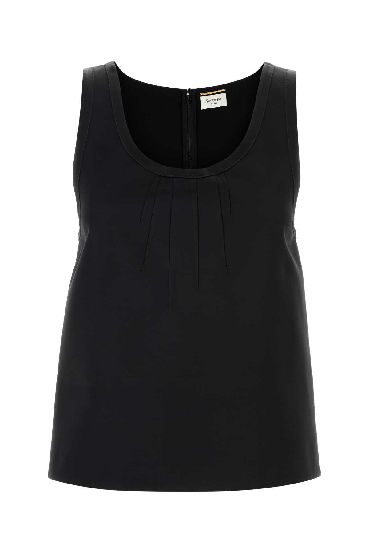 Saint Laurent Tailleur Tank Top — Black