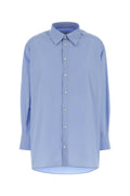 Oriane Boyfriend Shirt — Blue